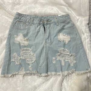 Jean skirt